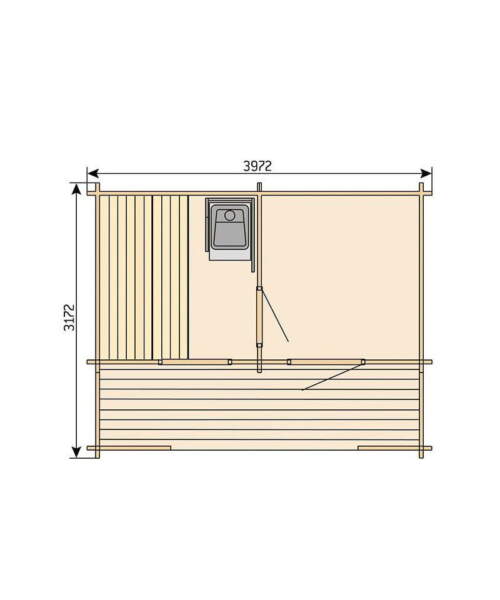 Harvia Keitele Floorplan