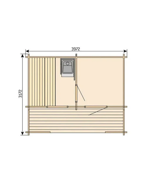 Harvia Keitele Floorplan