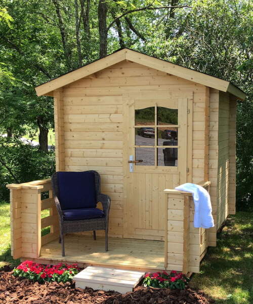 Harvia Kuikka Outdoor Sauna Cabin Kit