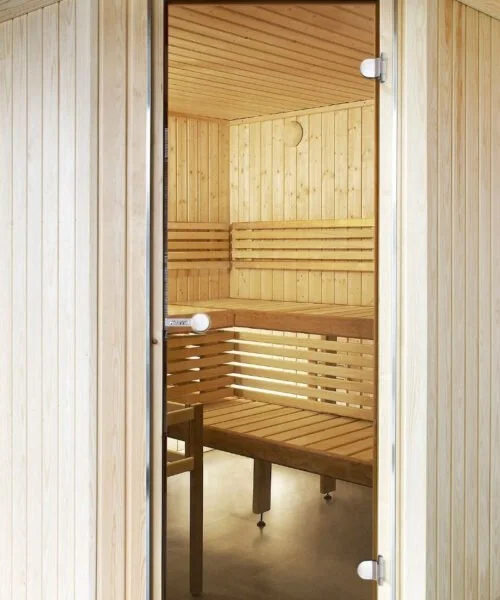 Harvia Variant Corner Large 10 Person Finnish Sauna Cabin - Image 2