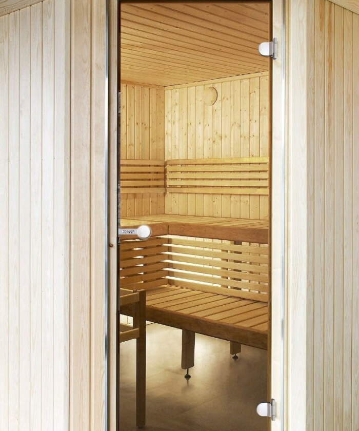 Harvia Variant Corner Medium 6-8 Person Traditional Sauna Kit - Image 2