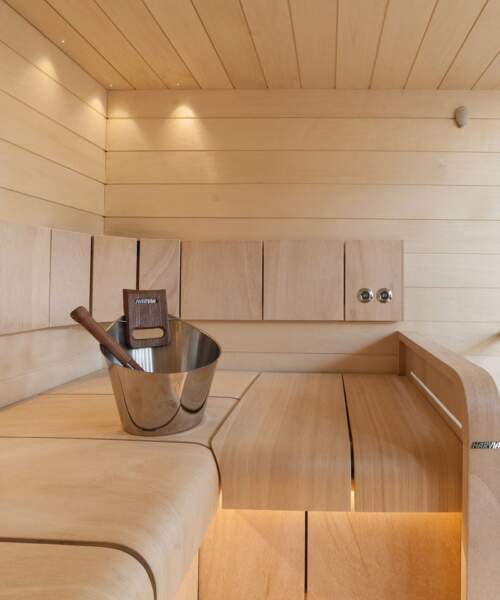 Harvia Ventura Ash Veneer Interior