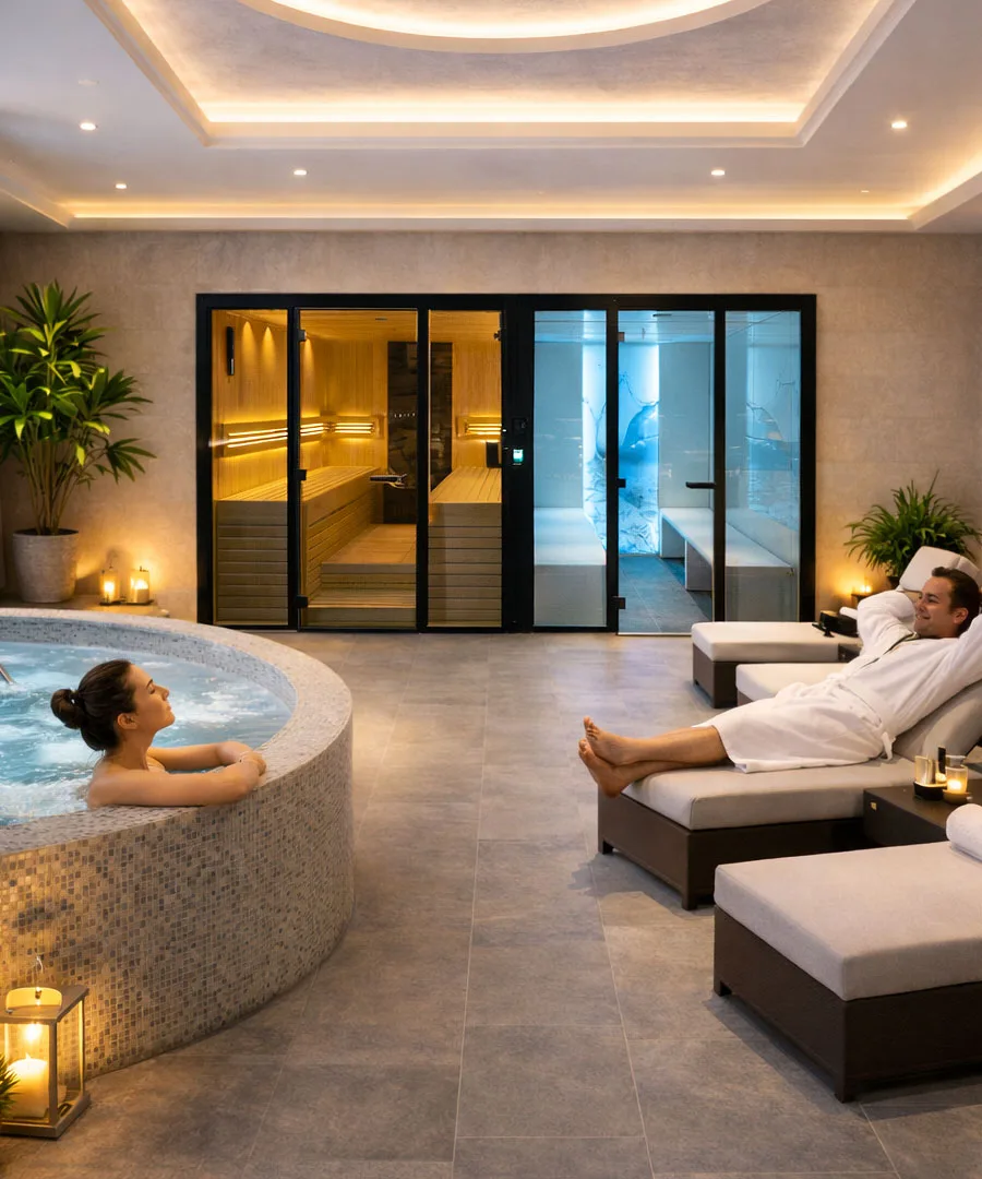 Tylo Panacea Twin 2521 Luxury Spa Installation