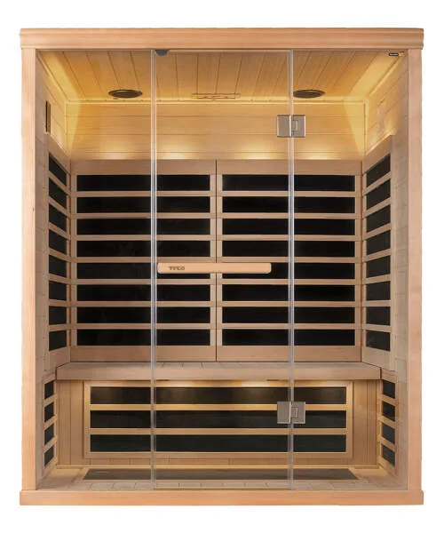 Tylösand T-825 2-3 person IR Cabin Glass Front Hemlock Bluetooth