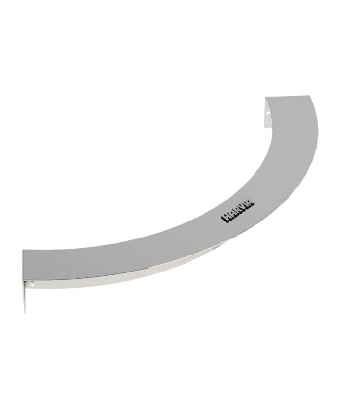 Harvia Glow Corner Embedding Flange Stainless Steel