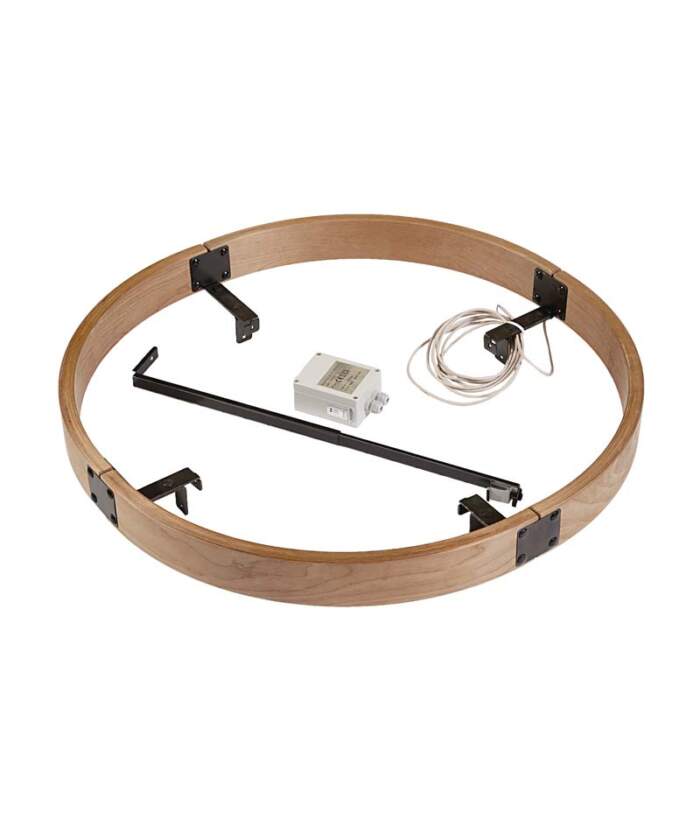 Harvia Legend Pro Safety Railing Birch Steel Optional Lighting - Image 2