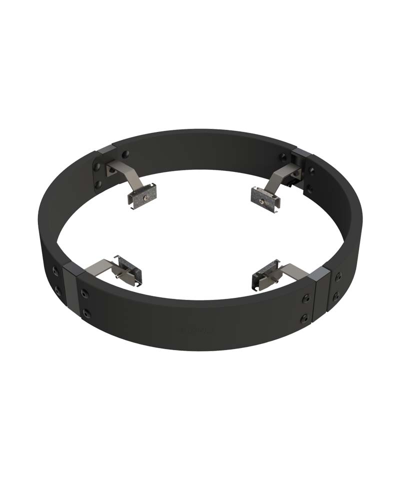 Harvia Legend Safety Railing Black Birch Optional Lighting Leisurequip