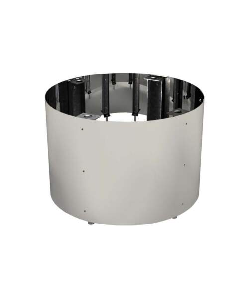 Harvia Pillar Sauna Heater Extension Base Stainless Steel