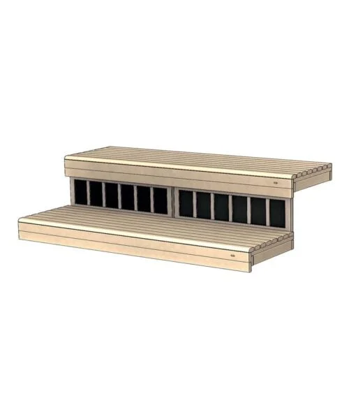 Tylo Infrared Skirting Under Bench Sauna Panel Mount Kit
