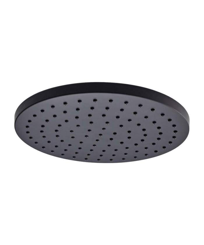 Tylo Stella Ceiling Shower Head Round Matt Black
