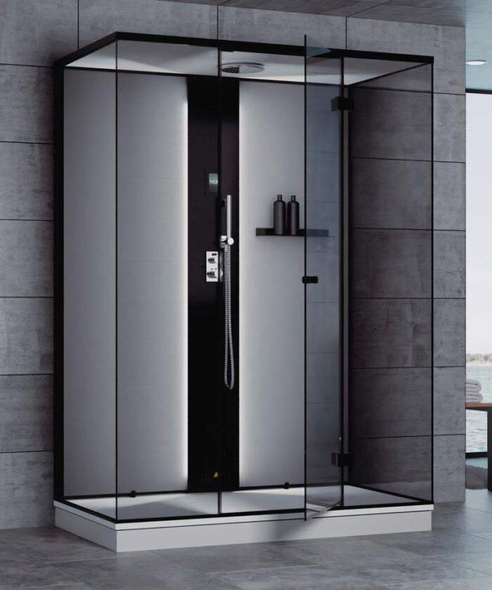 Tylo Vista Steam Cabin Shower Tray White