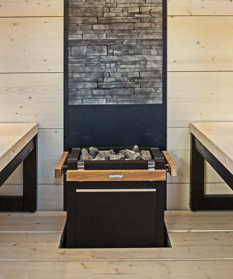 Combi sauna heaters