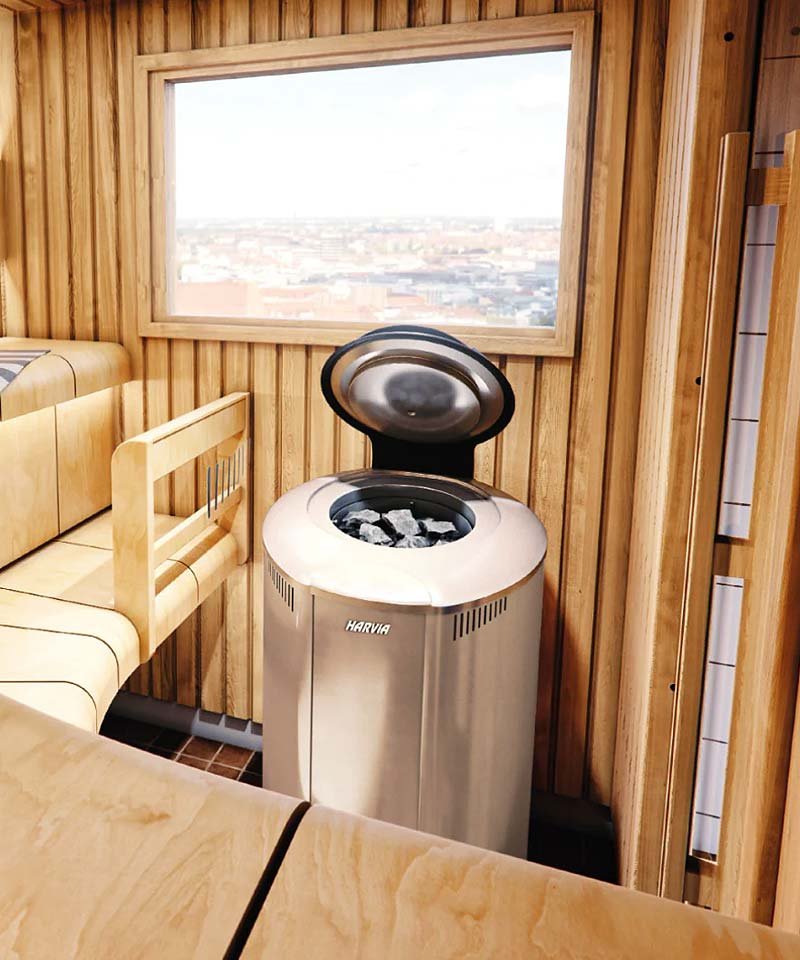 Electric sauna heaters