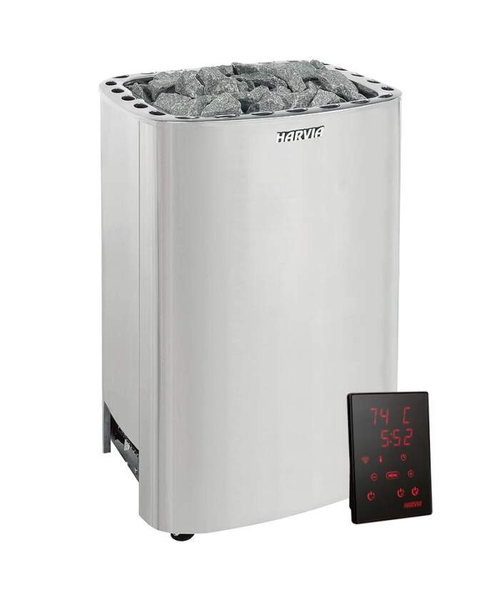 Harvia Club with Xenio CX170 Control Panel