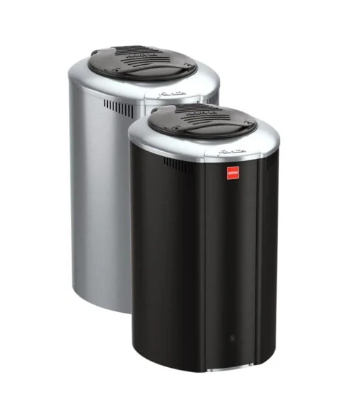 Harvia Forte Heat Storing Electric Sauna Heater Black Silver