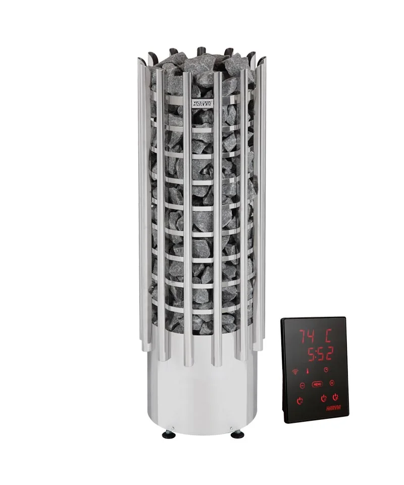 Harvia Glow TRT70XE, TRT90XE with Xenio control unit