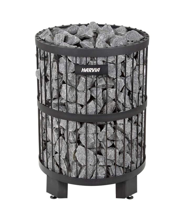 Harvia Legend Pro Commercial Sauna Heater Patinated Steel Black