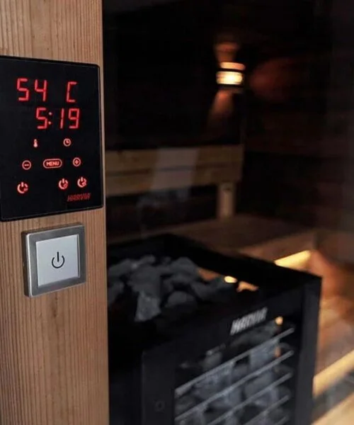 Harvia Modulo Combi with Xenio Combi control unit