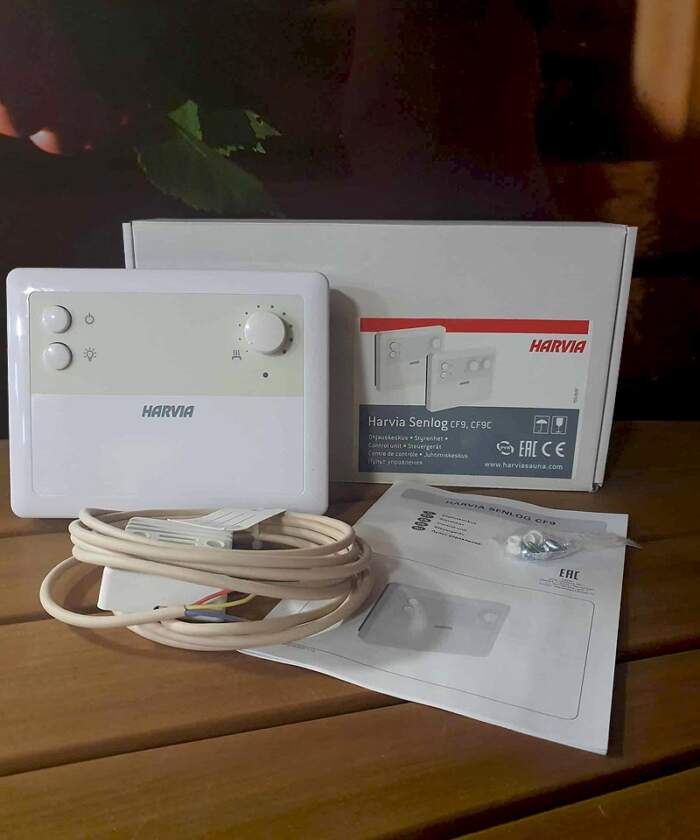 Harvia Senlog CF9 Box Contents