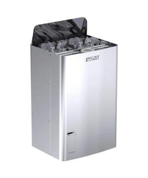 Harvia The Wall Combi Electric Sauna Heater Steamer Silver