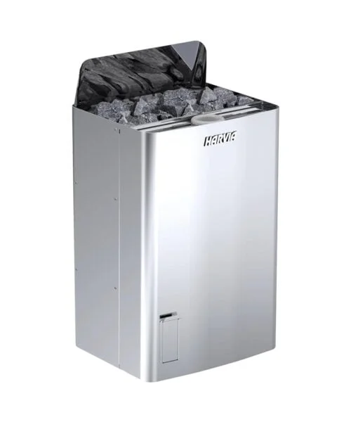 Harvia The Wall Combi Electric Sauna Heater Steamer Silver