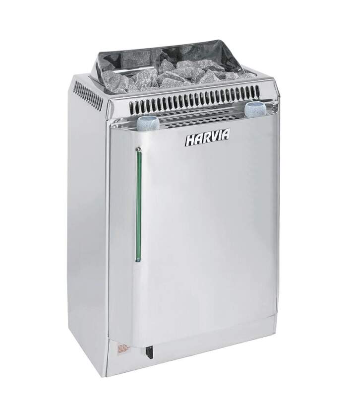 Harvia Topclass Combi Electric Steam Sauna Heater Steel