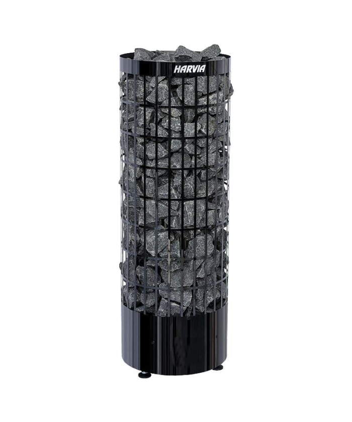 Harvia-Cilindro-PC90E-Black-Steel