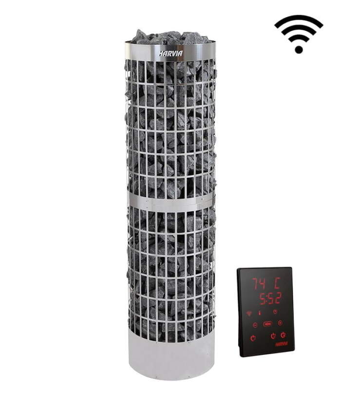 Harvia-Cilindro-PC90XW-Steel