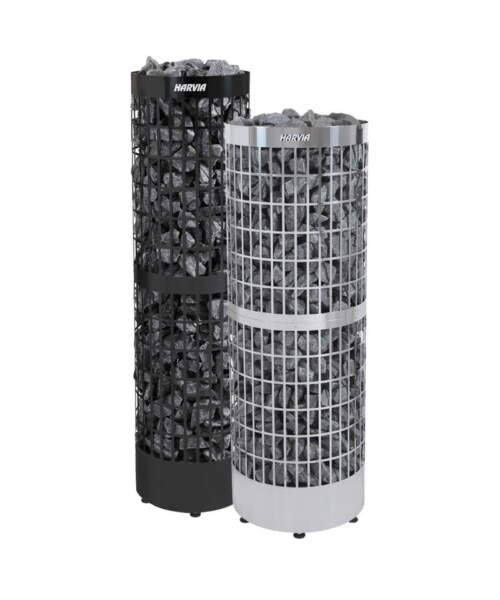 Harvia Cilindro Pro Commercial Pillar Sauna Heater Steel Black