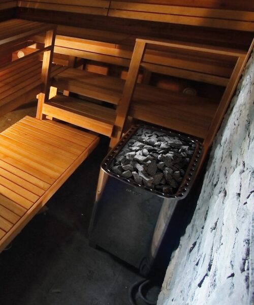 Harvia Club Pro (Profi) Installed in Commercial Sauna