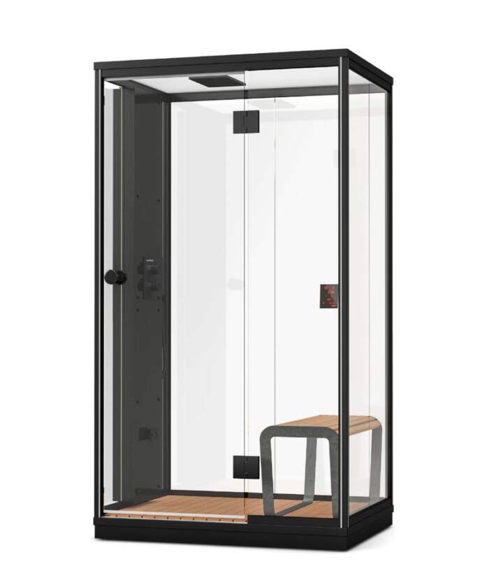 Harvia Nova Steam Shower Cabin Integrated Column Basic DLX