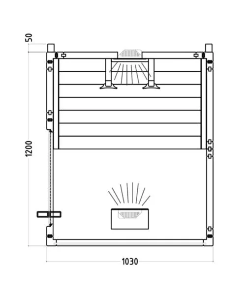 Sentiotec MiniMy layout diagram