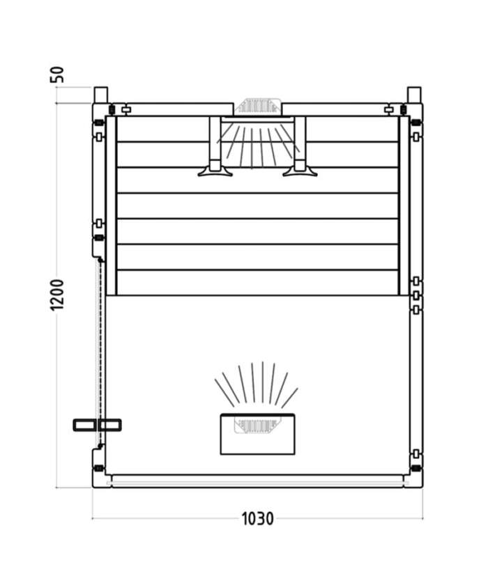 Sentiotec MiniMy layout diagram
