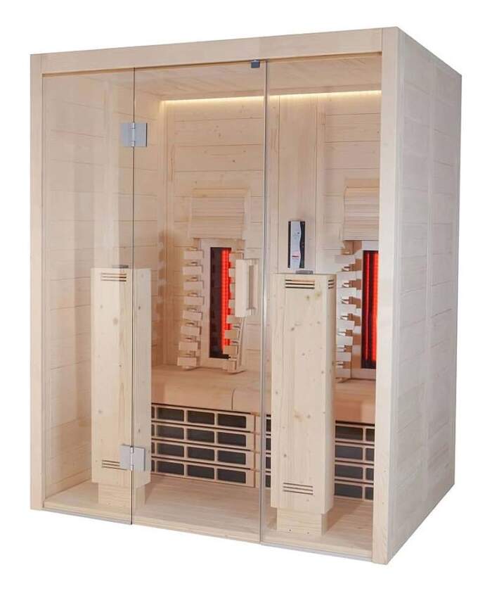 Sentiotec VitaMy 2 person infrared sauna cabin
