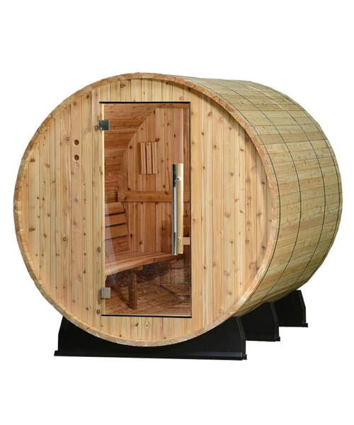 Almost Heaven Princeton 6 Person Garden Barrel Sauna