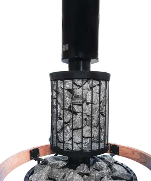 Harvia Legend Water Heater 25L Thermio Fast Heating Black Steel