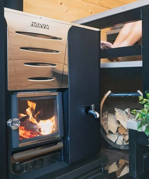 Harvia Pro 20 RS Installed in Sauna