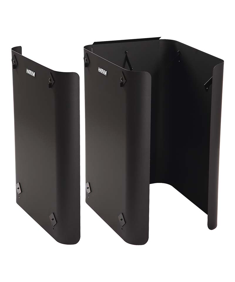 Harvia Pro Protective Sheath Full Side Black Steel Leisurequip