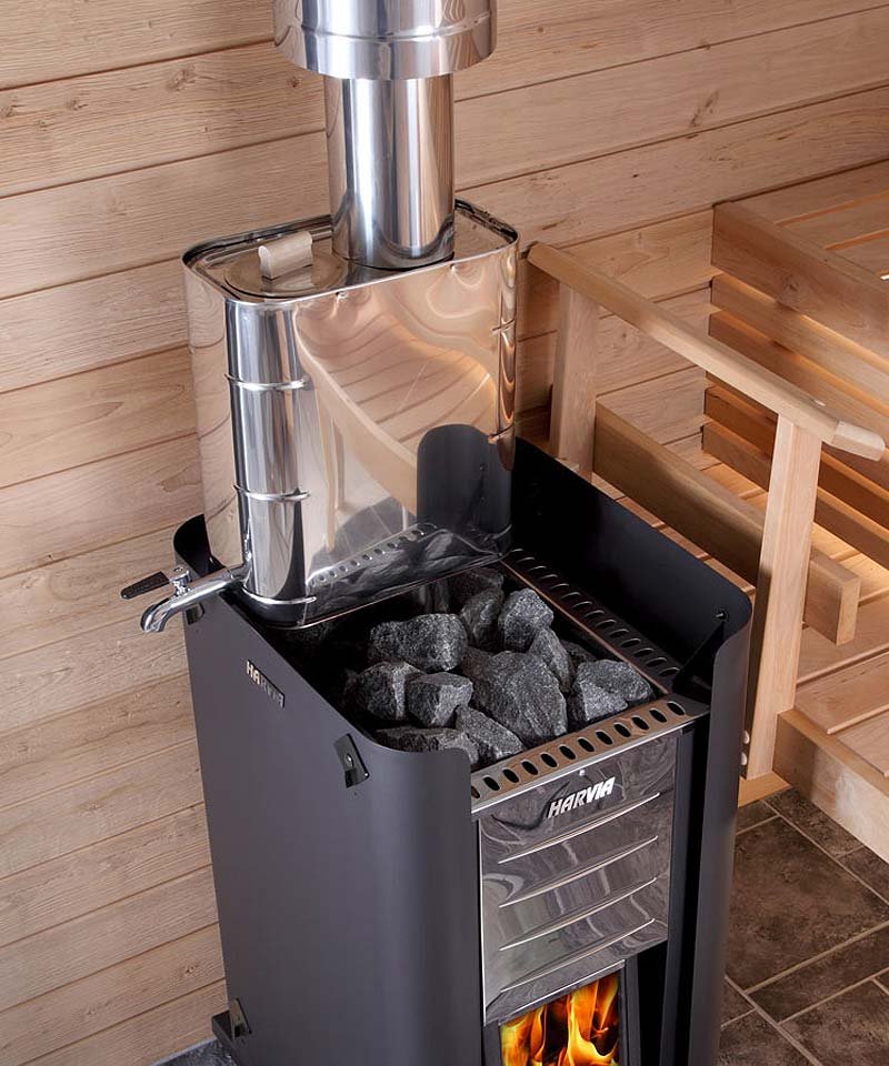 Sauna heater water heaters