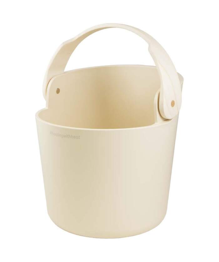 Harvia Helmi Sauna Pail Water Bucket Ivory