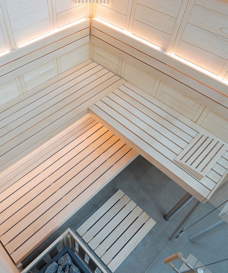 Harvia Alaska View Interior From Above Looking In