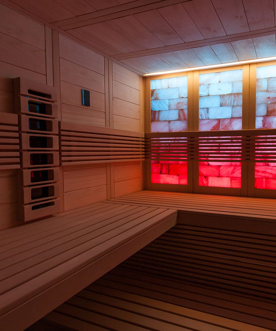 Harvia Himalaya Large Infra+ Interior Detail Angled View