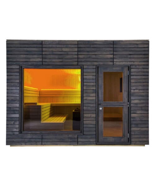 Harvia Alpina Large Outdoor Traditional Sauna Cabin Spruce