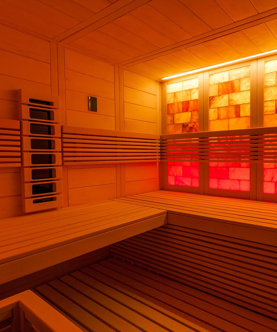 Harvia Himalaya Corner Infra Interior Ambience