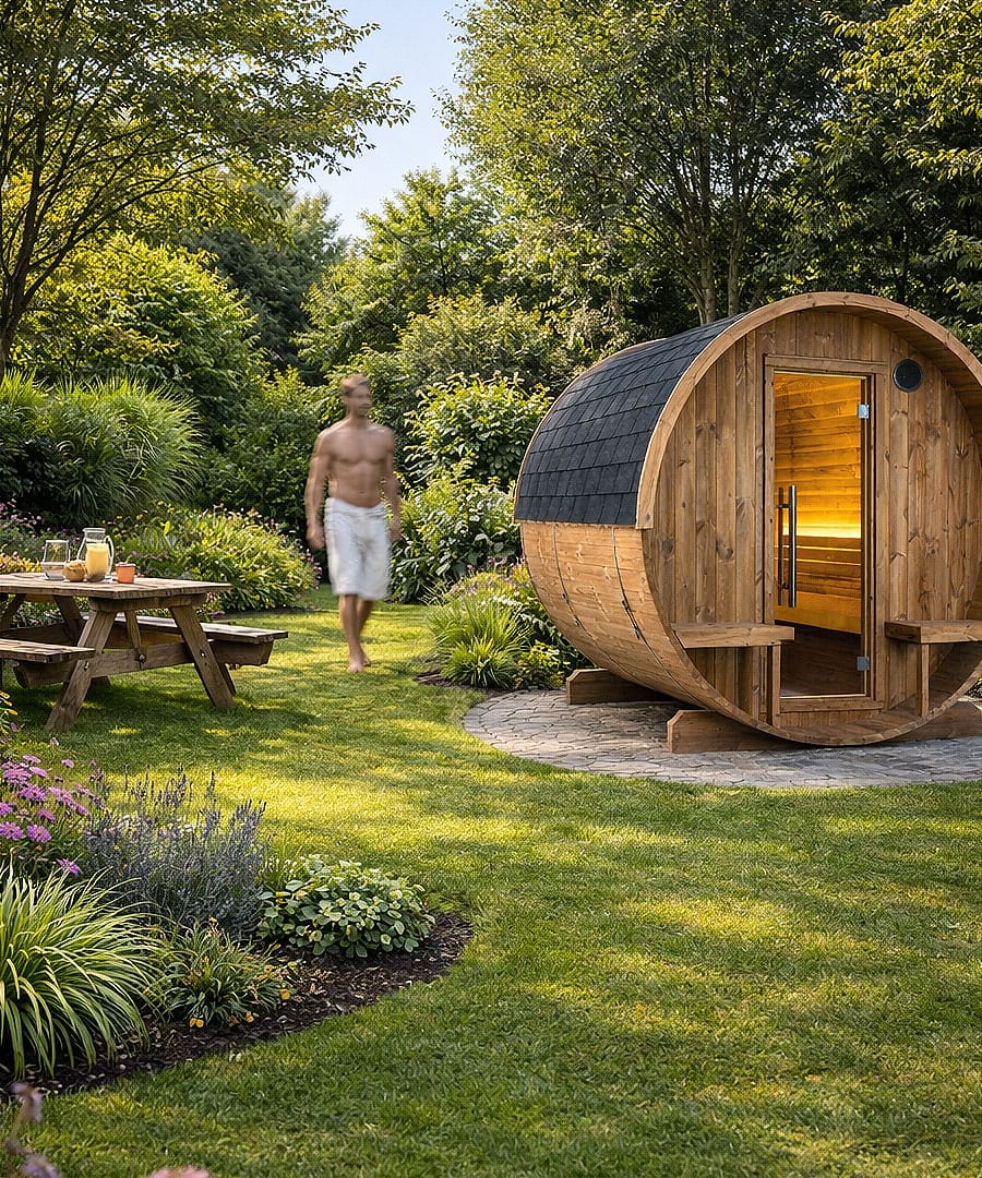 Harvia Kaski Garden Installation