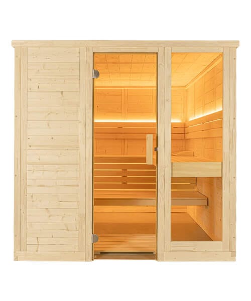Harvia Komfort Large 5 Person Traditional Home Sauna Cabin