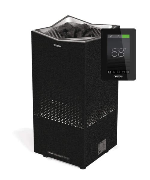 Tylo Crown Commercial Elite Sauna Heater Floor Standing Black