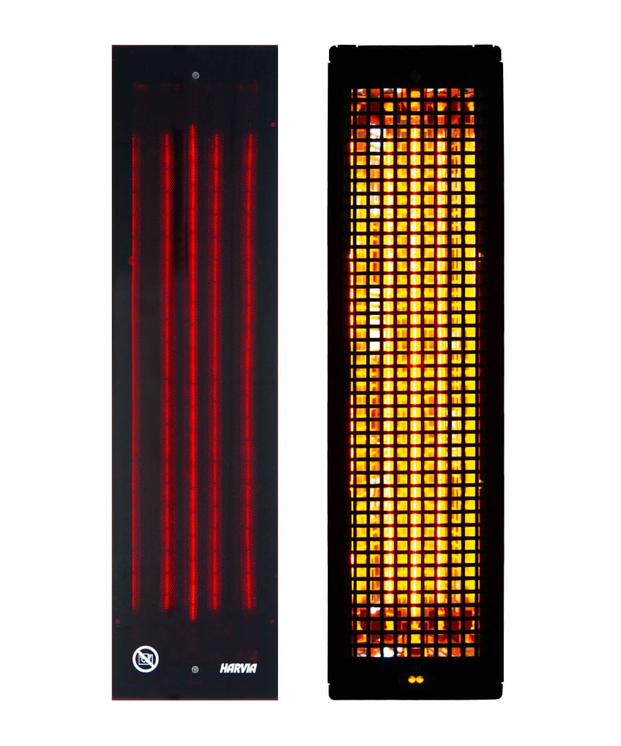 Harvia VitaMy Infrared Radiator 350W 500W 750W Full Spectrum Glass Grille
