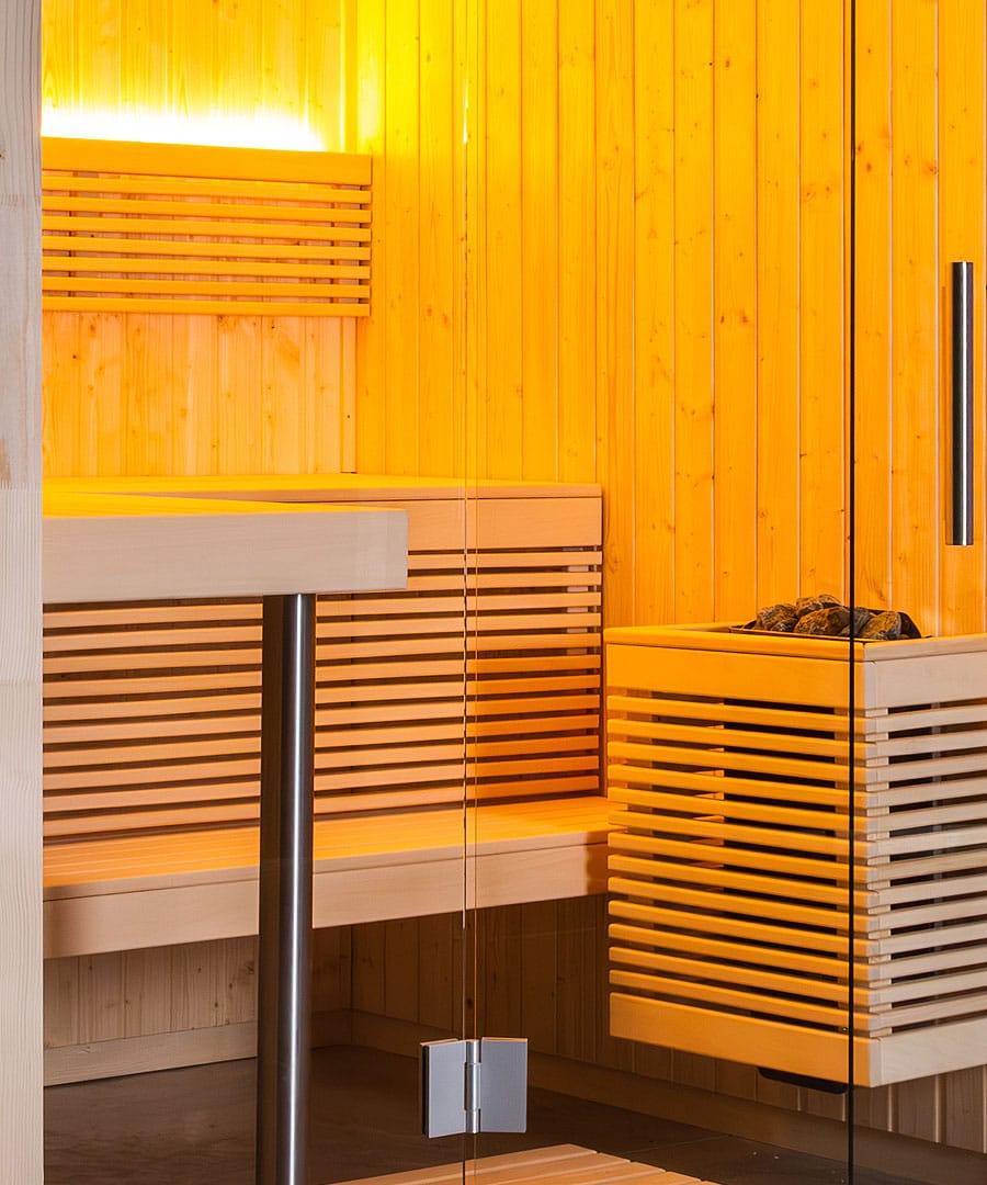 Harvia Panorama Mini Interior Detail