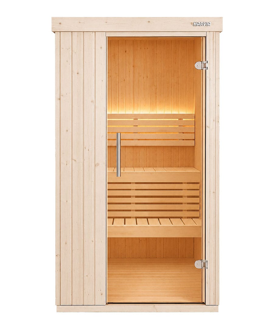Harvia Variant Mini 1 Person Traditional Home Sauna Kit